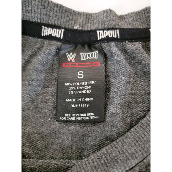 WWE Tapout Official Gray Camo T-Shirt S - Picture 3 of 4